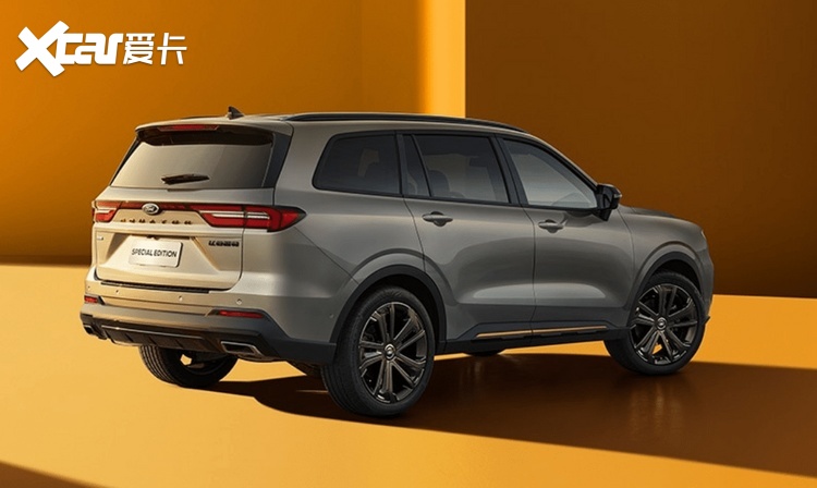 福特新领裕黑曜倾橙版:展现出大胆而富有科技感的外观-爱卡汽车爱咖号