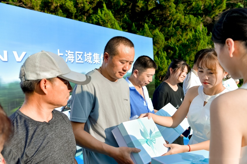 2024款AION V plus上海区域集体交车仪式成功举办