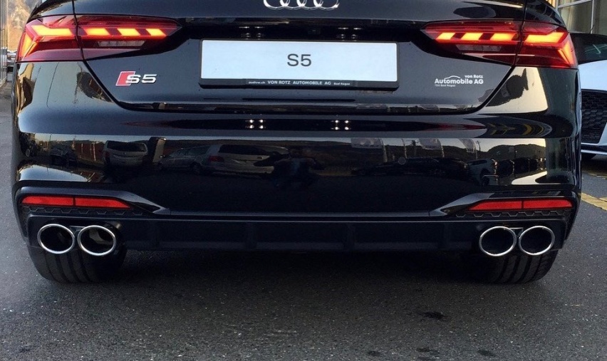 硬朗运动的设计 新款奥迪S5 Sportback实车