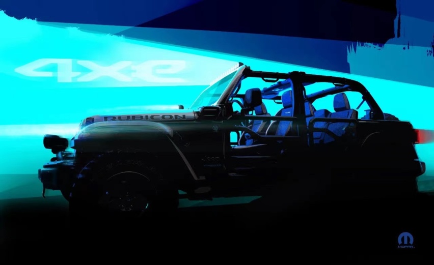 插混动力，裸露形象，牧马人4xe Off-Roader预告