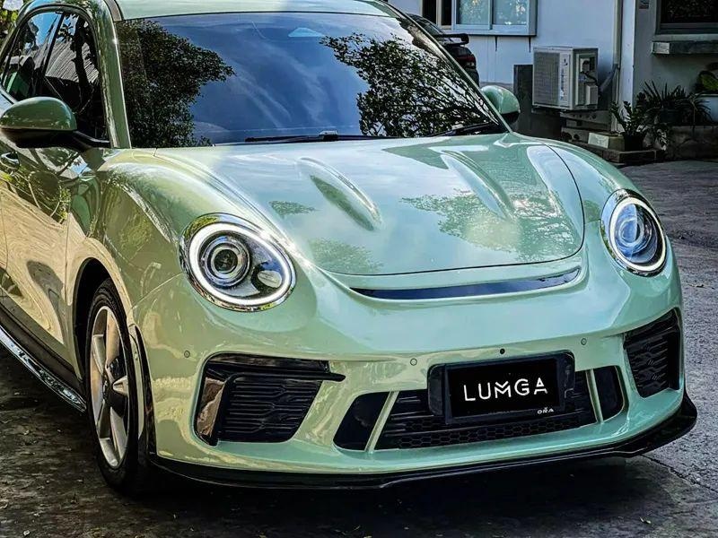 萌版两厢911 GT3 RS！欧拉好猫改装新玩法