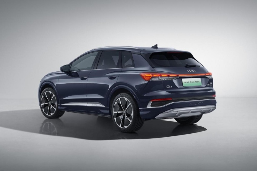 为续航买单才是真豪华，奥迪Q4e-tron续航605km，科技属性抢眼