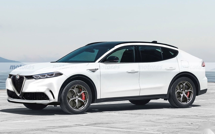 未来电动阿尔法罗密欧Giulia渲染图曝光 或转型SUV