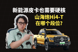新能源皮卡一样需要硬核，山海炮Hi4-T在哪个段位？
