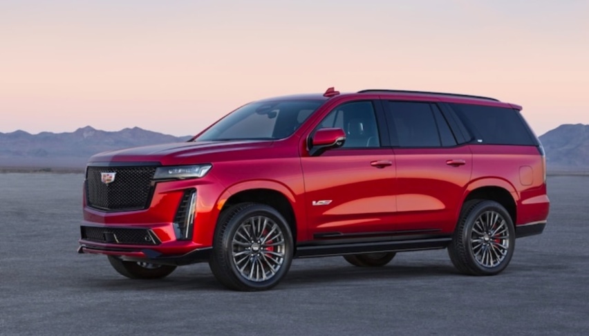 或搭6.2L V8引擎，凯迪拉克凯雷德V官图发布，黑化套件相当霸气