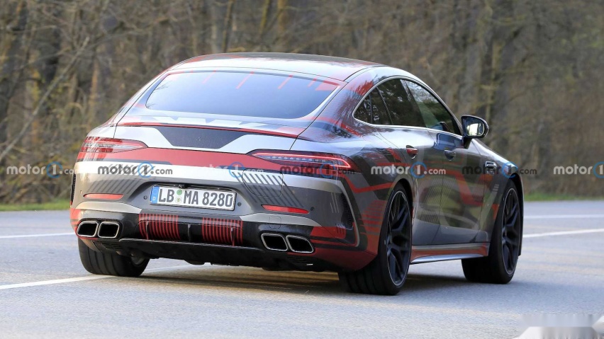 奔驰AMG GT73e路试谍照曝光 V8混插系统打造最强GT跑车