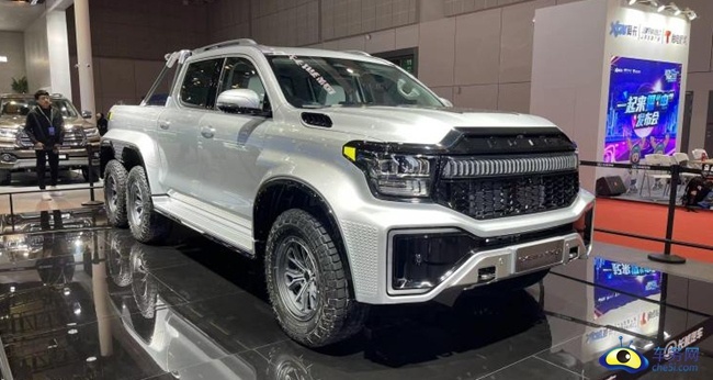 2023上海车展：长城炮6×6首发 乘用版上市售12.68万元起