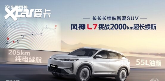 省油又省心！风神L7携手马赫电混PHREV技术，跑2000km不是梦！