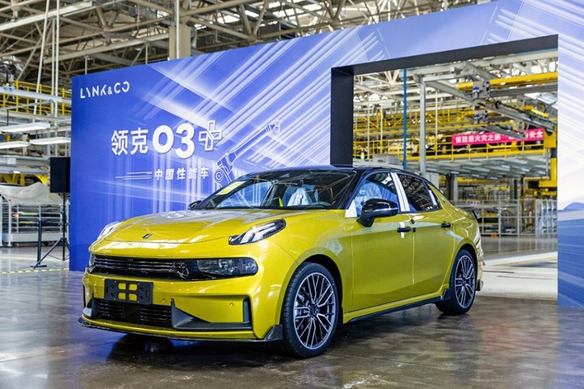 冠军家族的荣耀，领克03+销量正式破万