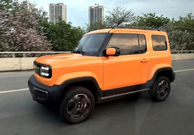 越野风纯电微型SUV，续航303公里，宝骏悦也实车亮相！