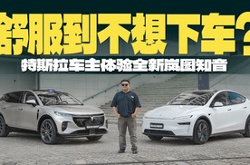 特斯拉车主体验全新岚图知音，舒服到不想下车？