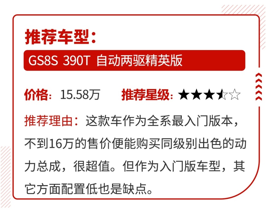 更硬朗、更霸气的大5座SUV，传祺GS8S上市售15.58万