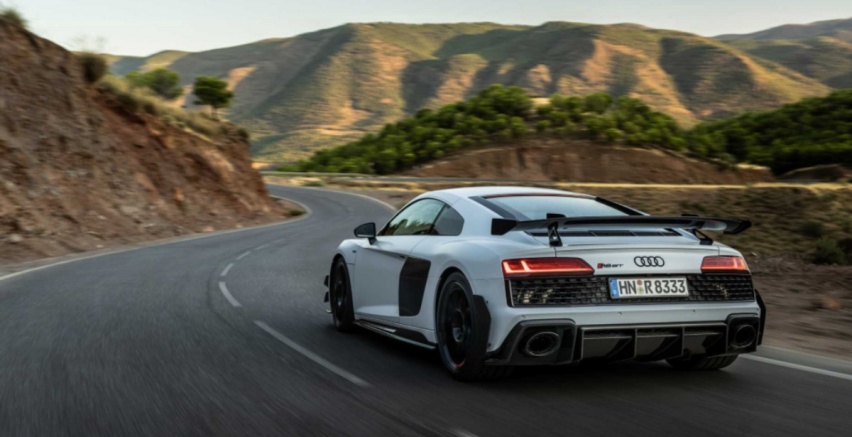 奥迪R8 V10 GT RWD官图 搭载5.2L V10发动机