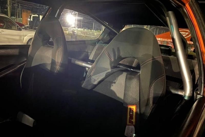 零四进7秒的前驱街车，本田思域EK改装车，零四加速破纪录