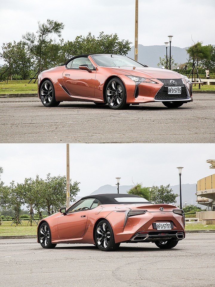 最美敞篷GT跑车，雷克萨斯小改款LC再次诠释
