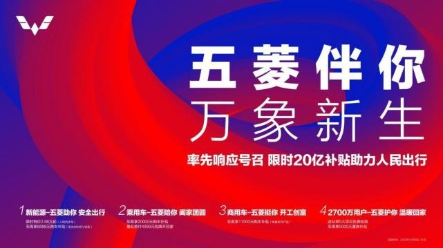 宏光MINIEV低至2.98万起，五菱限时发放20亿补贴