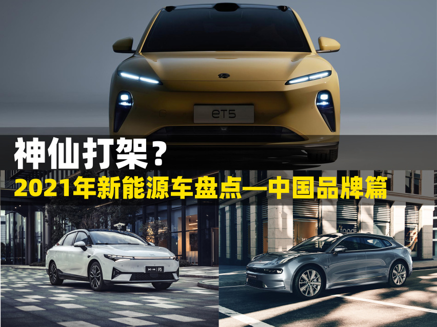 神仙打架？2021年热门新能源车盘点——中国品牌篇