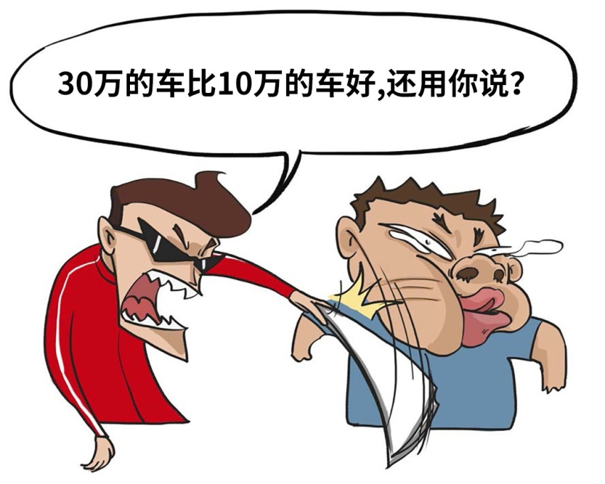 30万的车比起10万的车，到底贵在哪？