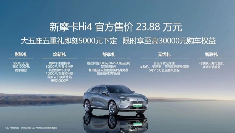 “四大标配”傍身！魏牌新摩卡Hi4已上市，售23.88万