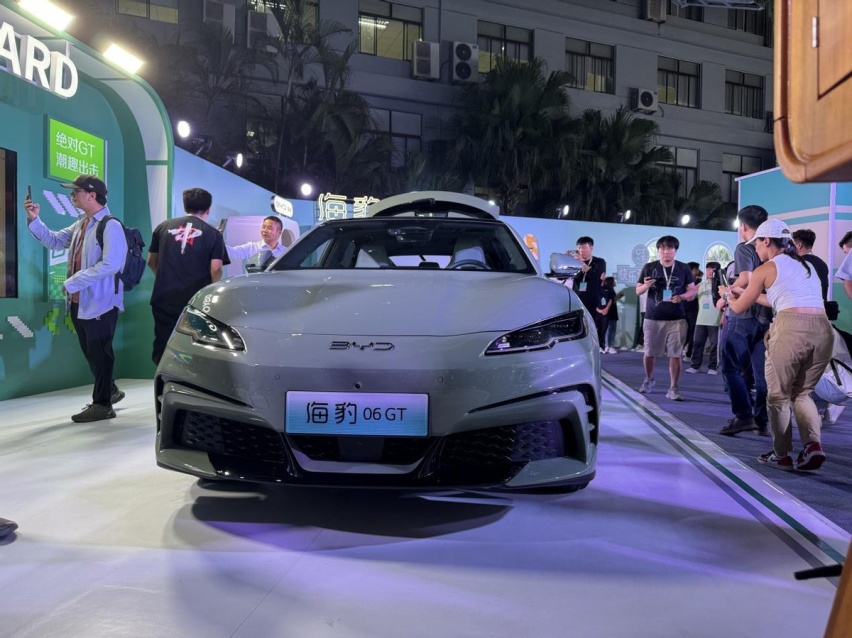 【新车】新能源时代年轻人的第一台GT 比亚迪海豹 06GT