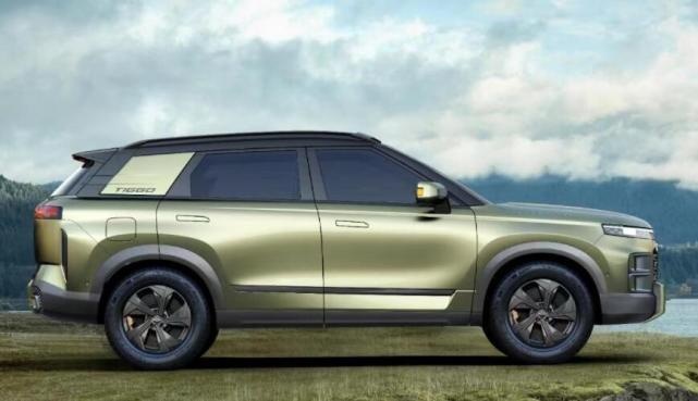 帅得像谁？最早7月上市，奇瑞紧凑型SUV TJ-1渲染图曝光