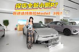 全新小鹏p7探店:你还选特斯拉Model 3 吗？