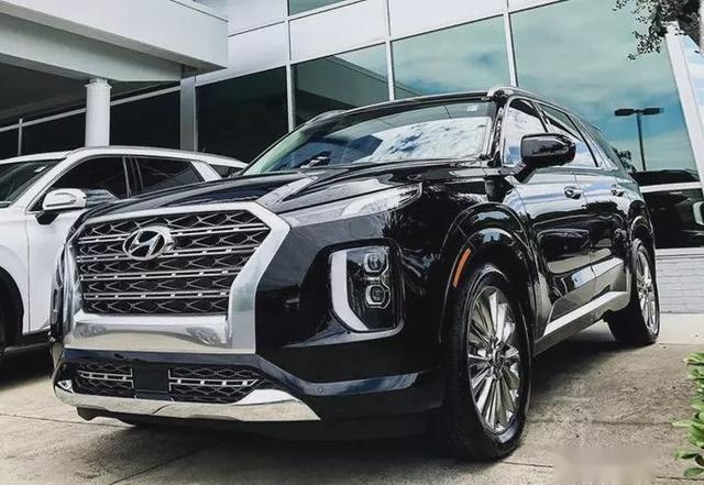 现代旗舰中大型SUV亮相,搭3.8L V6发动机