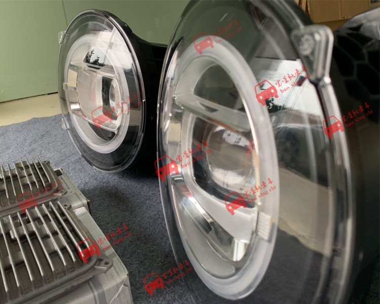 2019款奔驰G500 G63改装几何LED大灯，效果怎么样