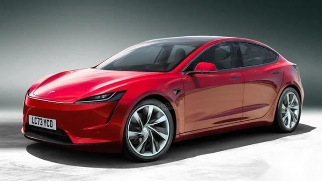 特斯拉入门车型设计图泄露 小号Model Y ？