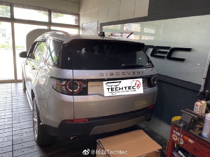 路虎发现2.0T改装德国Techtec刷电脑刷ECU改装电脑