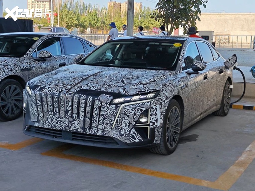 全新红旗H5纯电版曝光！外观内饰都有变化，不是油改电？