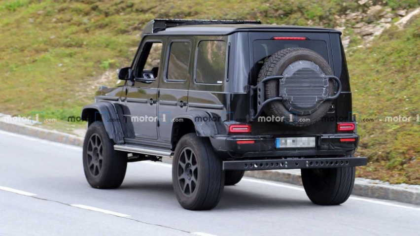 新款G500 4x42已经上路测试，动力或将高于上代车型