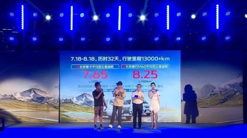 新长安星卡&长安睿行双车节油评测完美收官，用户真正好帮手！