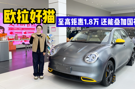 欧拉好猫至高优惠1.8万 有型有颜8.78万起就能开回家