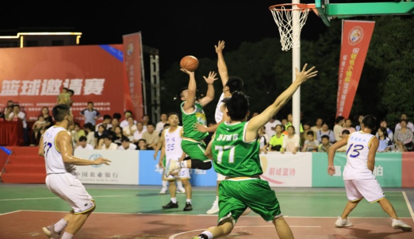 2023福鼎市第二届“锂电小镇杯”男子篮球邀请赛在福鼎前岐举办