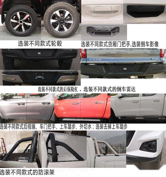 配备改装杠/涉水喉/货箱盖 长安凯程F70越野版申报图曝光