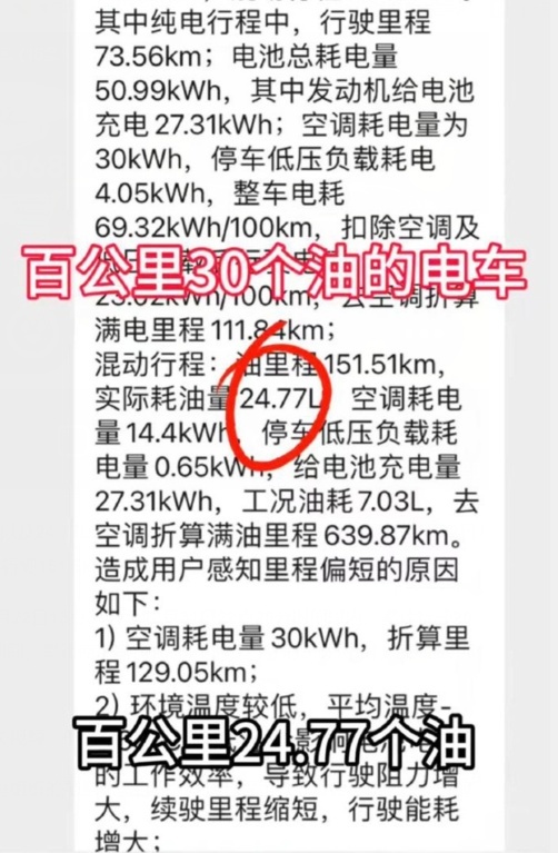 深蓝汽车法务部回应高油耗案例：24.77L/100km的高油耗是怠速导