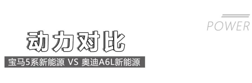 50万豪华插混轿车，宝马5系新能源对比奥迪A6L新能源谁更值