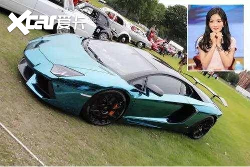 马兰坡坡姐太阳女神谢娜座驾也是彰显个性