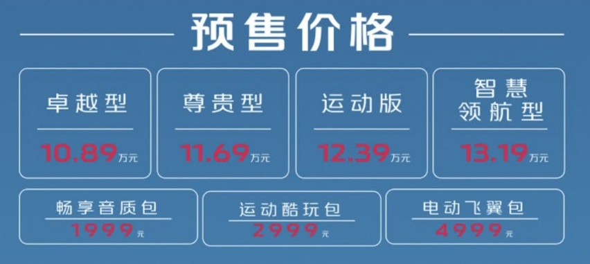 10.89万元起 长安UNI-V正式开启预售