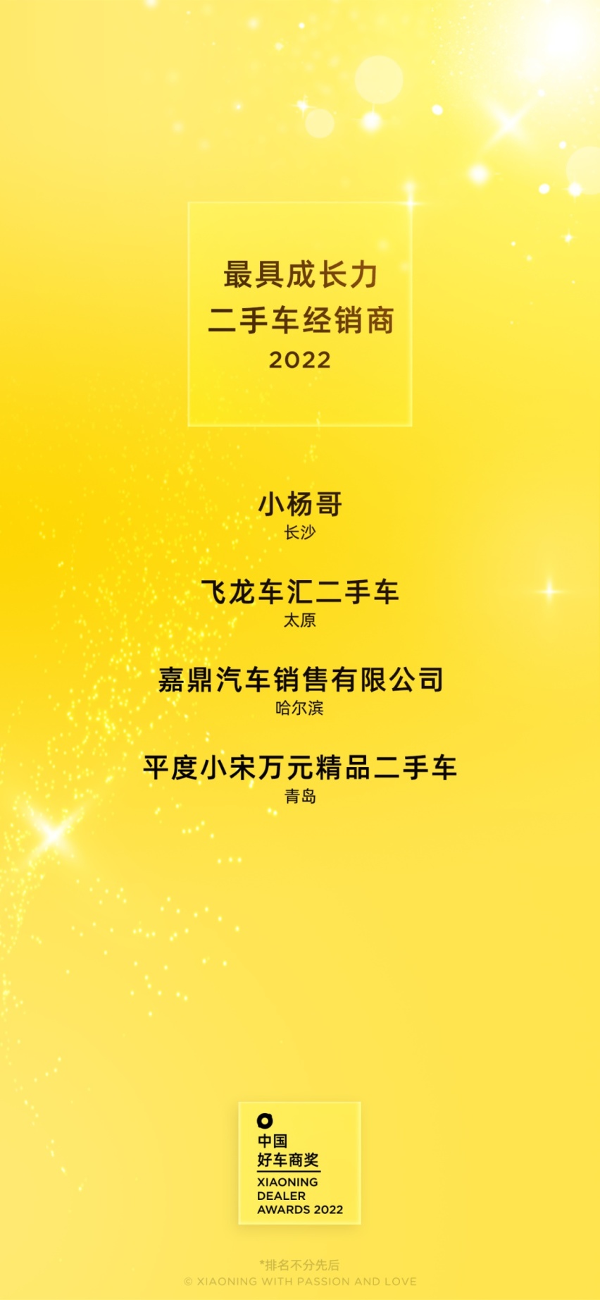 2022年中国好车商奖正式公布，小柠拍年度盛会圆满举办