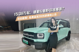 活出棱角！哈弗猛龙2026款硬核上市：15.38万起，通勤&越野你选哪面？