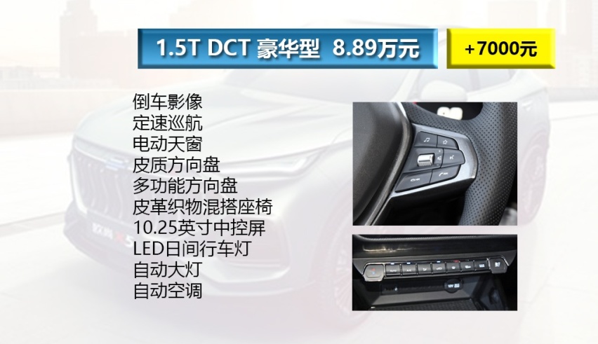 尊贵型性价比最高，首推1.5T动力，欧尚X5购车手册
