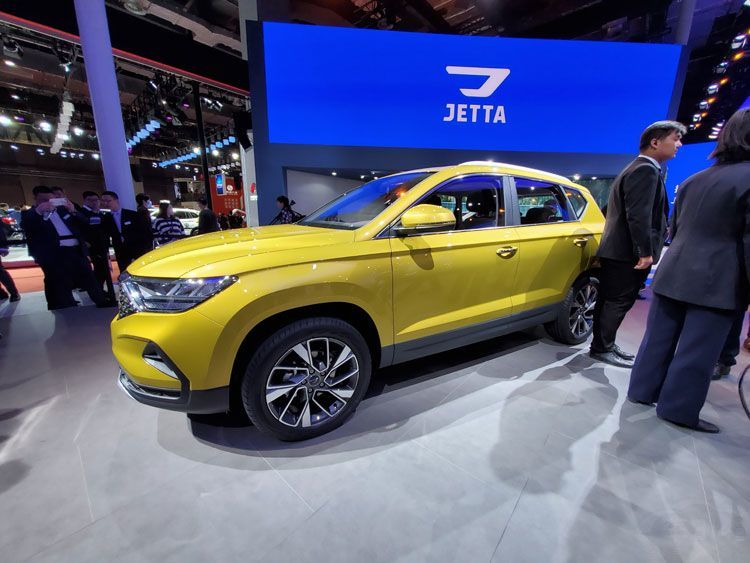 捷达VS5亮相上海车展 换壳版西雅特Ateca