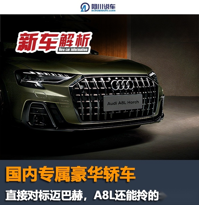 国内专属豪华轿车，直接对标迈巴赫S级，奥迪A8L还能拎得动刀吗？