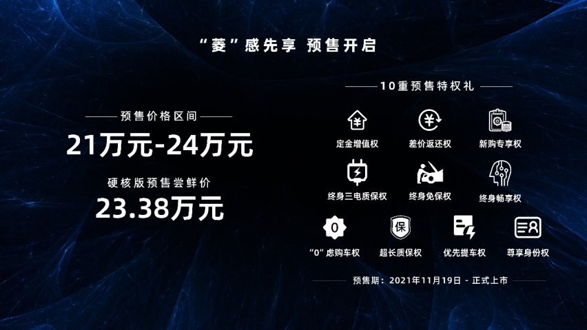广汽三菱全:合资纯电SUV阿图柯首次实车亮相 预售尝鲜价23.38万元