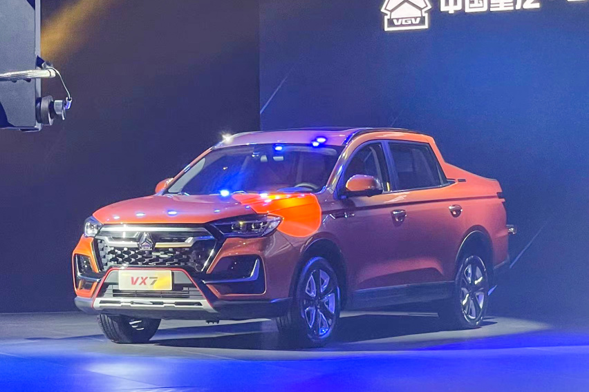 中国重汽VGV VX7皮卡上市，售价11.28万起