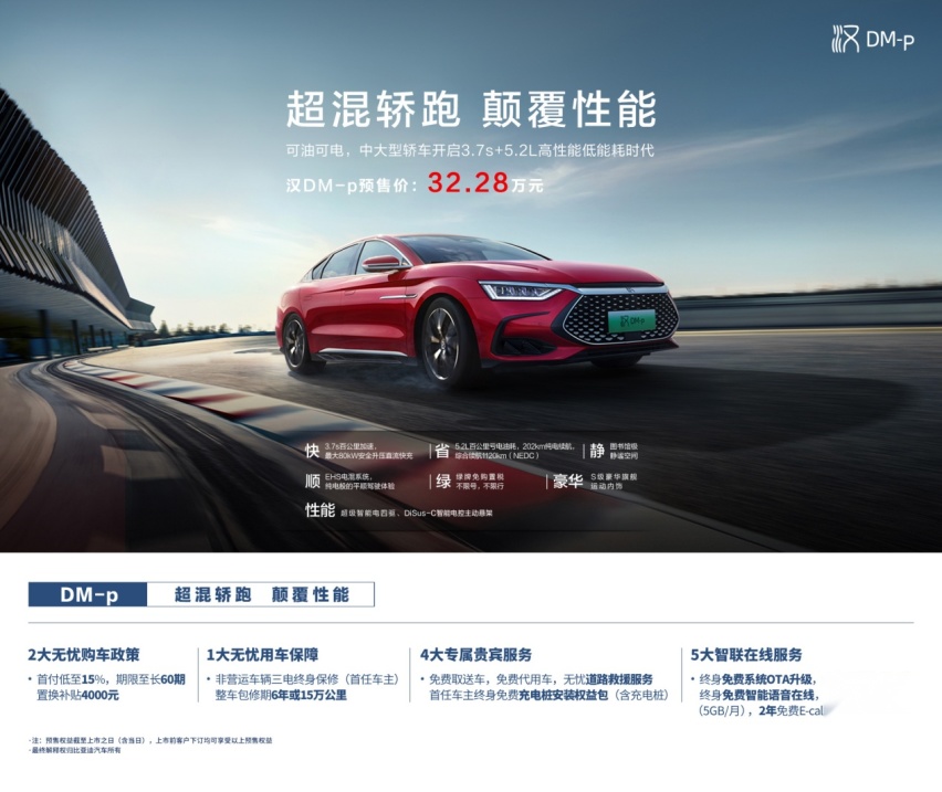 汉DM-p卖到32万是比亚迪飘了？要我说是你们飘了