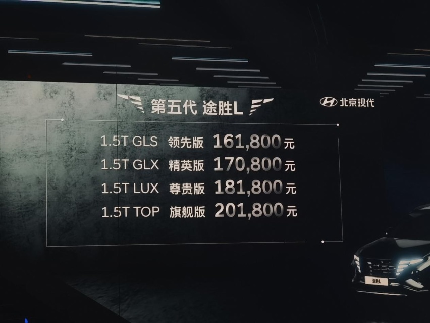 颜值拉满主打技术流 16.18万元起售第五代途胜L是你的菜？