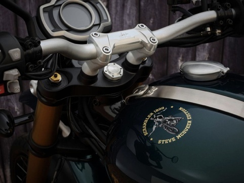 2022凯旋Scrambler 1200，英伦复古越野改款亮